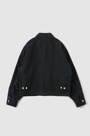 
                  
                    12oz Canvas Duck Traditional Jacket / BLK
                  
                