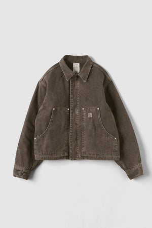 
                  
                    12oz Canvas Duck Traditional Jacket / Brown
                  
                