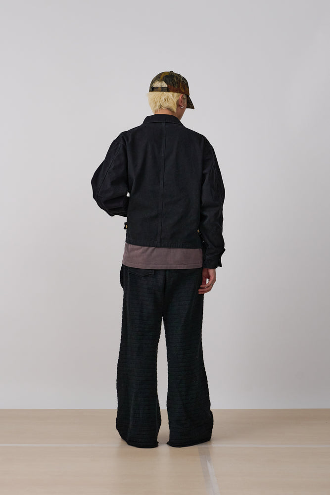 
                  
                    12oz Canvas Duck Traditional Jacket / BLK
                  
                