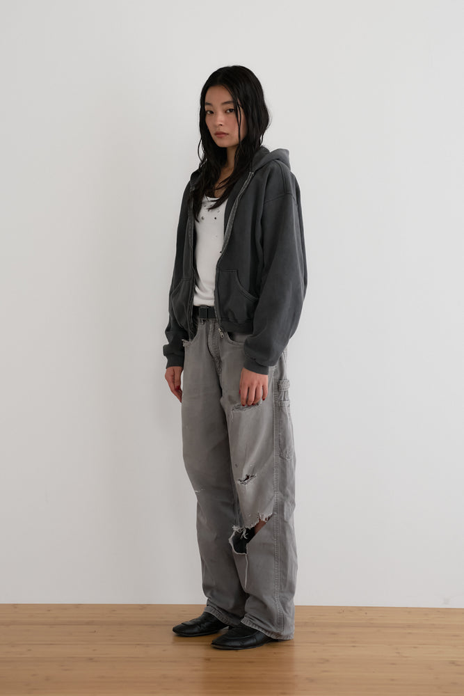 
                  
                    60's Faded Zip hoodie / Chacoal Gray
                  
                