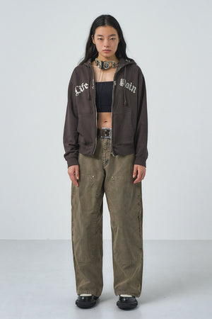 
                  
                    FI - Distressed Double Knee Pants / Faded Camel
                  
                