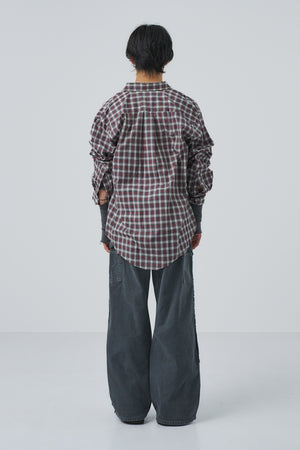 
                  
                    FI - Distressed Double Knee Pants / L-Gray
                  
                