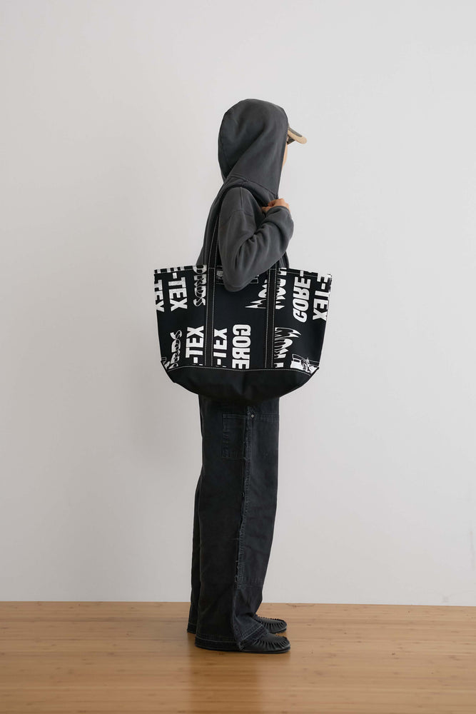 
                  
                    A PATIENT MAN'S ANTICS Canvas Tote Bag / Matthew Miller + Fifth
                  
                