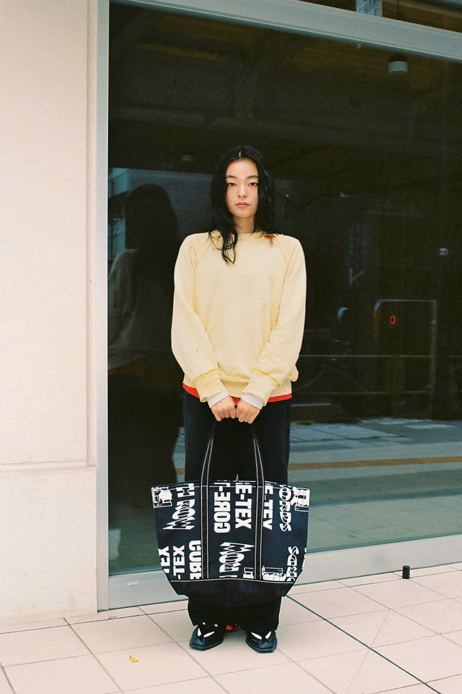 
                  
                    A PATIENT MAN'S ANTICS Canvas Tote Bag / Matthew Miller + Fifth
                  
                