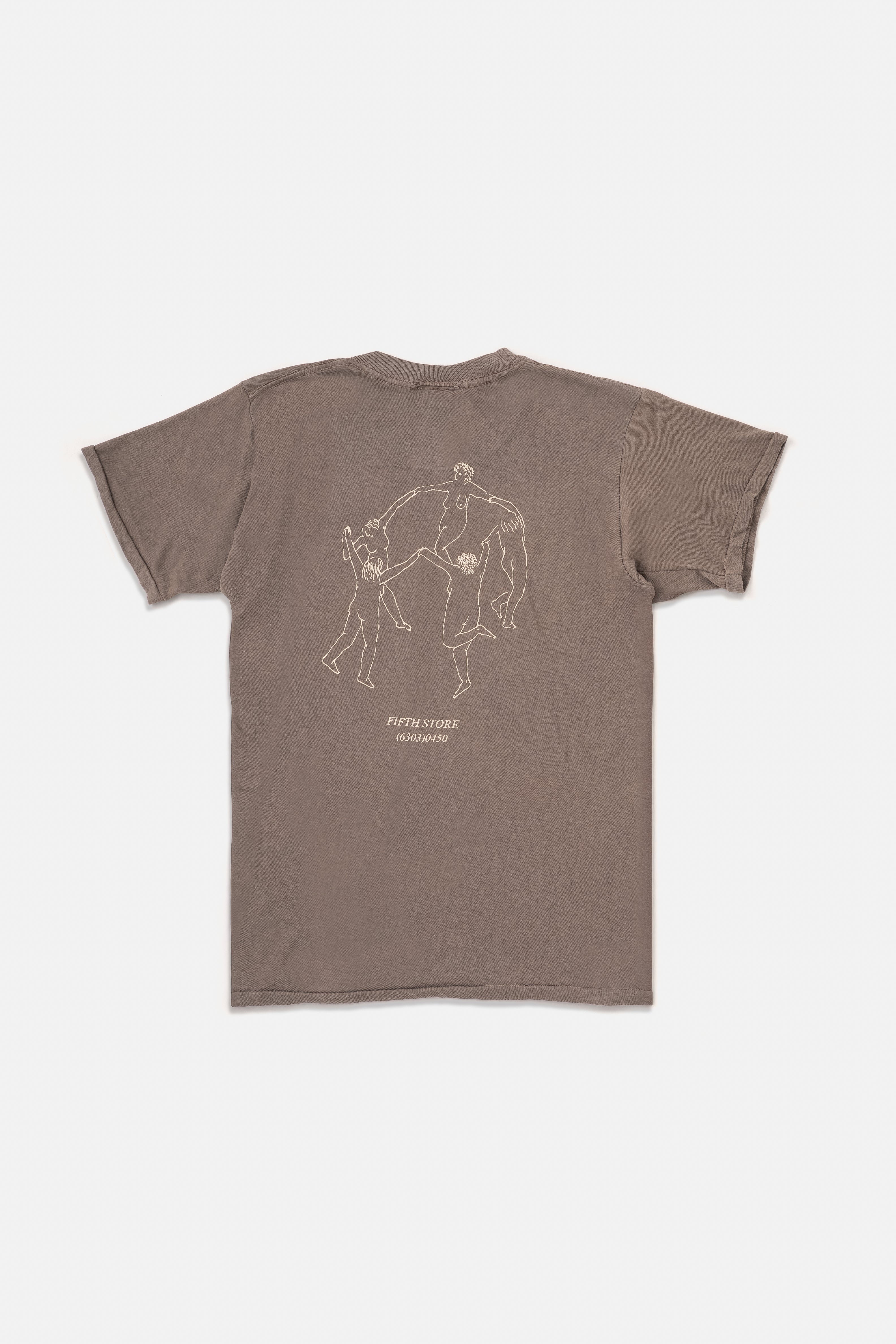 It costs nothing.... the imagination Tee / Brown Gray