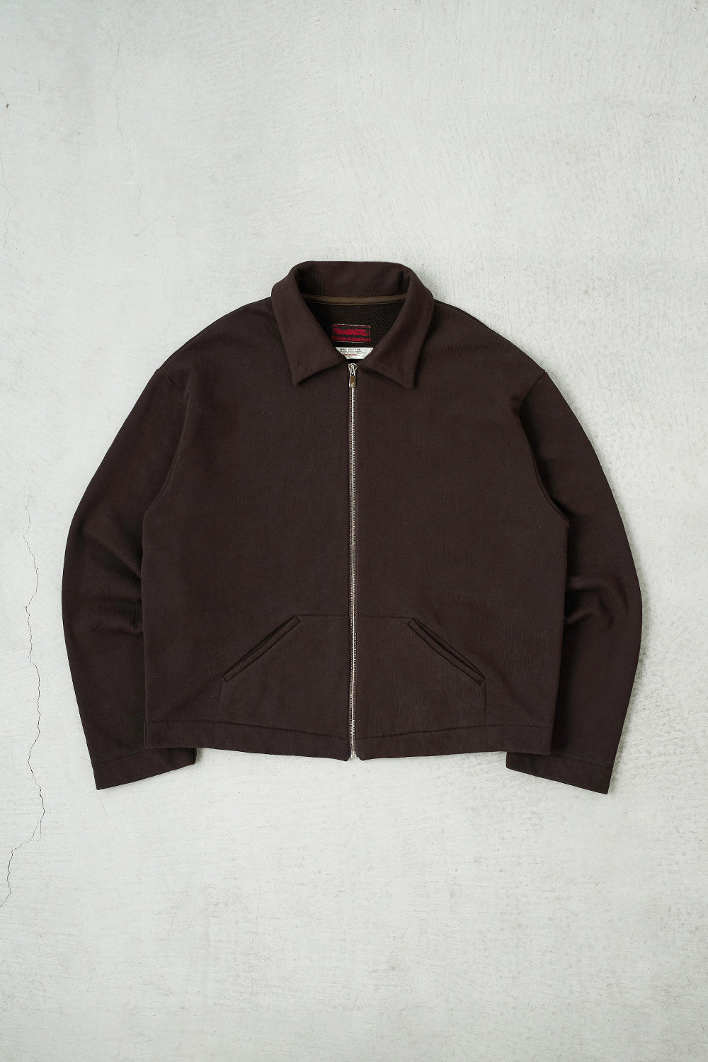 Detroit ZIP Sweat Jacket / Mud Brown