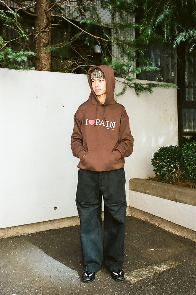 
                  
                    I ♡ PAIN Hoodie Burgundy / Paper & Ink Cotton Club
                  
                