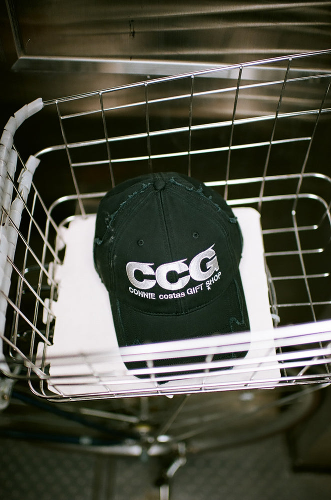 
                  
                    Distressed CCG Logo Cap / CONNIE COSTAS x FIFTH
                  
                