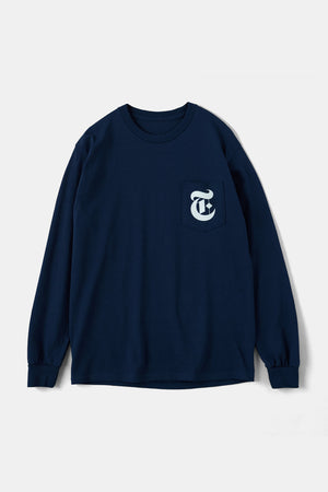 
                  
                    Crossword L/S Tee Navy / Tony Valentine NYC
                  
                