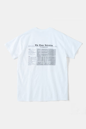 
                  
                    Crossword S/S Tee WHT / Tony Valentine NYC
                  
                