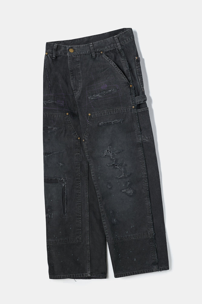 
                  
                    Ripped Double Knee Pants / FIFTH + ANACHRONORM
                  
                