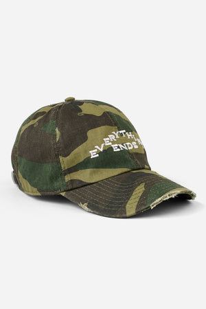 
                  
                    Distressed Everything Ends Cap CAMO  / Look Back and Laugh Books
                  
                