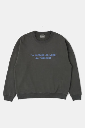 
                  
                    Do Nothing As Long As Possible Sweat Shirts Chacoal / Can Can Press x FIFTH
                  
                