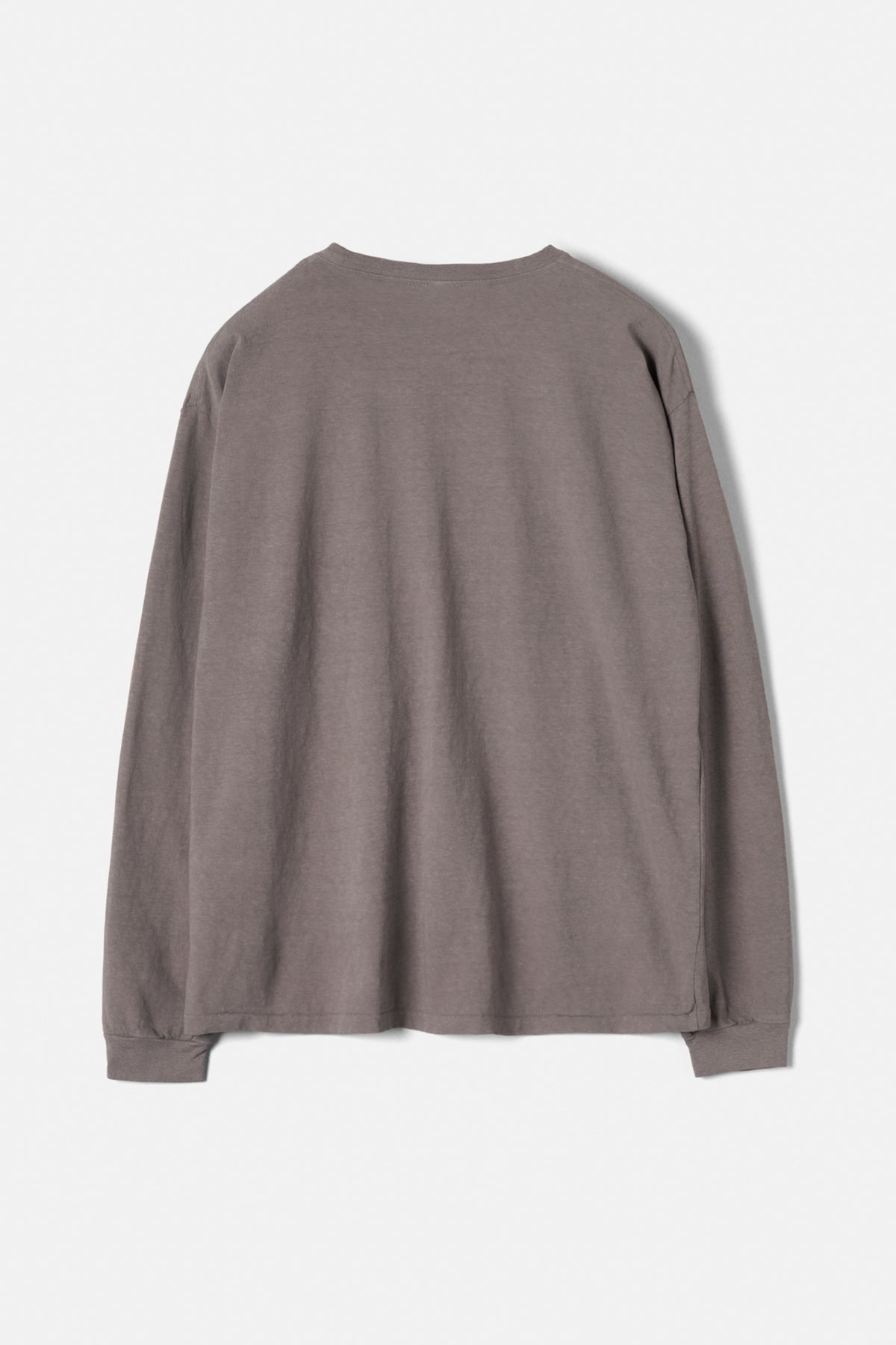 Faded Blank L/S Tee Inspired by the '60s and '70s  /  Purple Gray