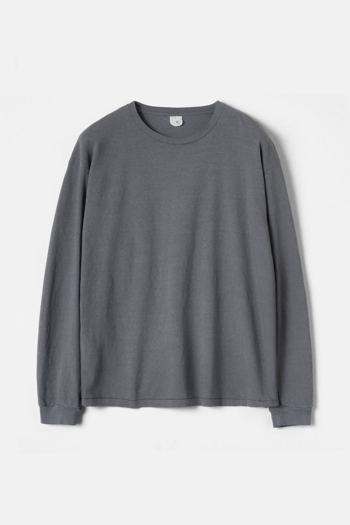 Faded Blank L/S Tee Inspired by 60s and 70s  /  Harbor Grey