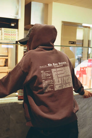 
                  
                    Crossword Faded Zip Hoodie / FIFTH x Tony Valentine NYC
                  
                