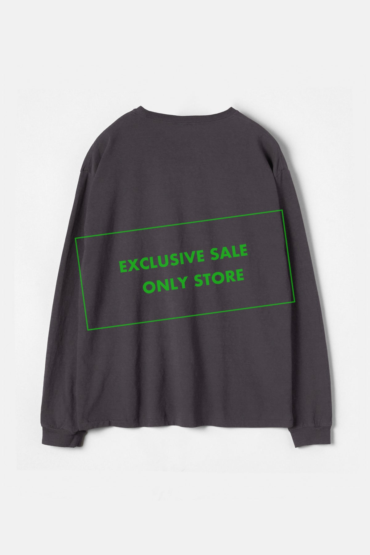 Faded Blank L/S Tee Inspired by the '60s and '70s / Navy Grey
