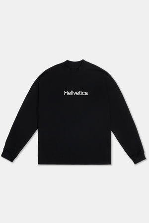 
                  
                    Hellvetica Black Cotton Long-sleeve / samepaper
                  
                