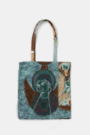 
                  
                    Woven Fabric Tote / Maria Motif
                  
                