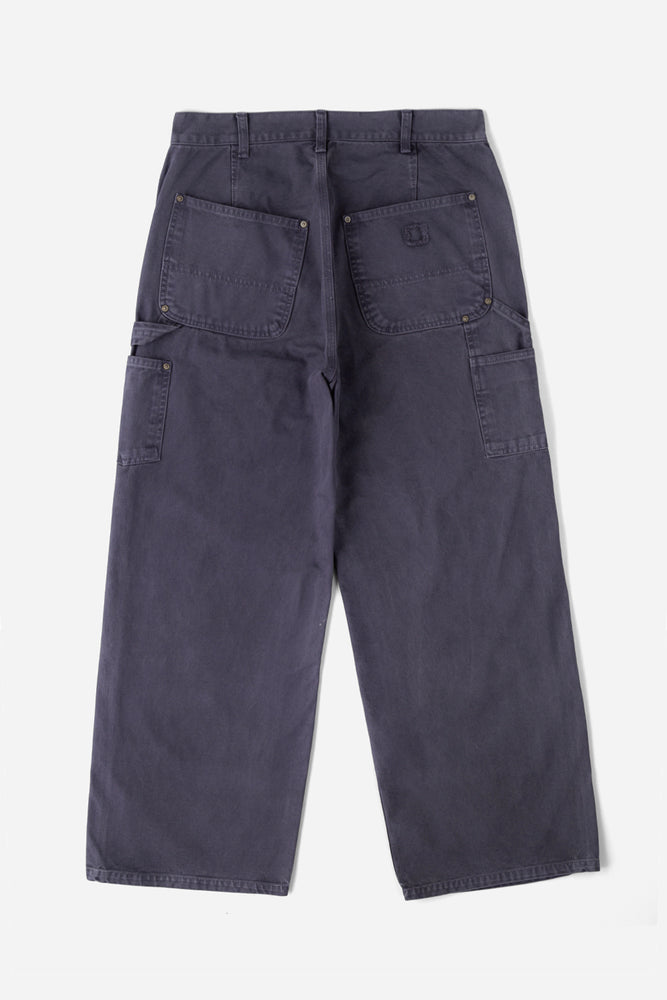 FI - Distressed Double Knee Pants / D-Gray Dark Gray Double Knee