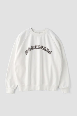 
                  
                    NO REGERTS Tattoo - Raglan Sweatshirt White
                  
                