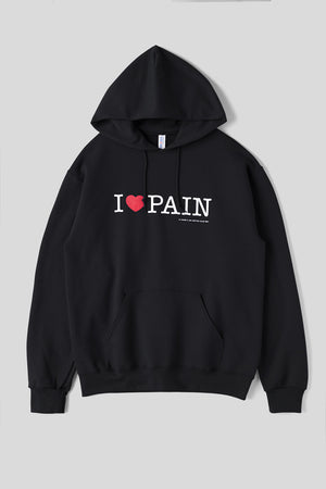 
                  
                    I ♡ PAIN Hoodie Black / Paper & Ink Cotton Club
                  
                