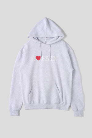 
                  
                    I ♡ PAIN Hoodie Ash Gray / Paper & Ink Cotton Club
                  
                