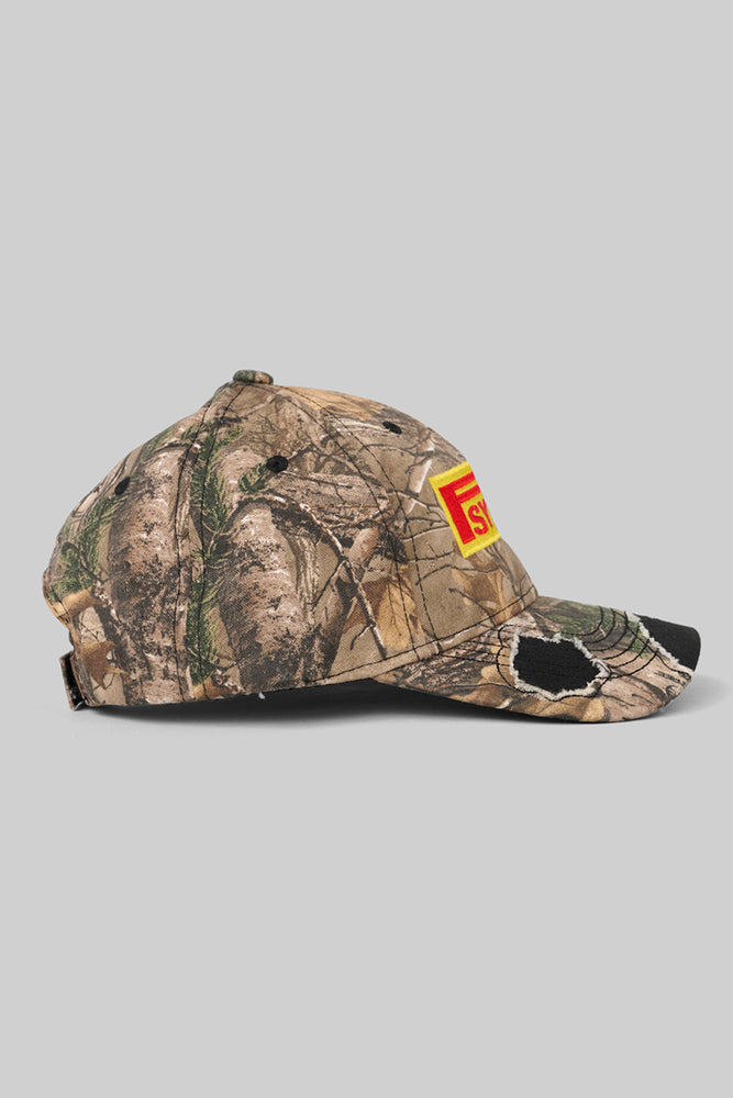 
                  
                    Damaged RT Camo Cap / CONNIE COSTAS x FIFTH
                  
                