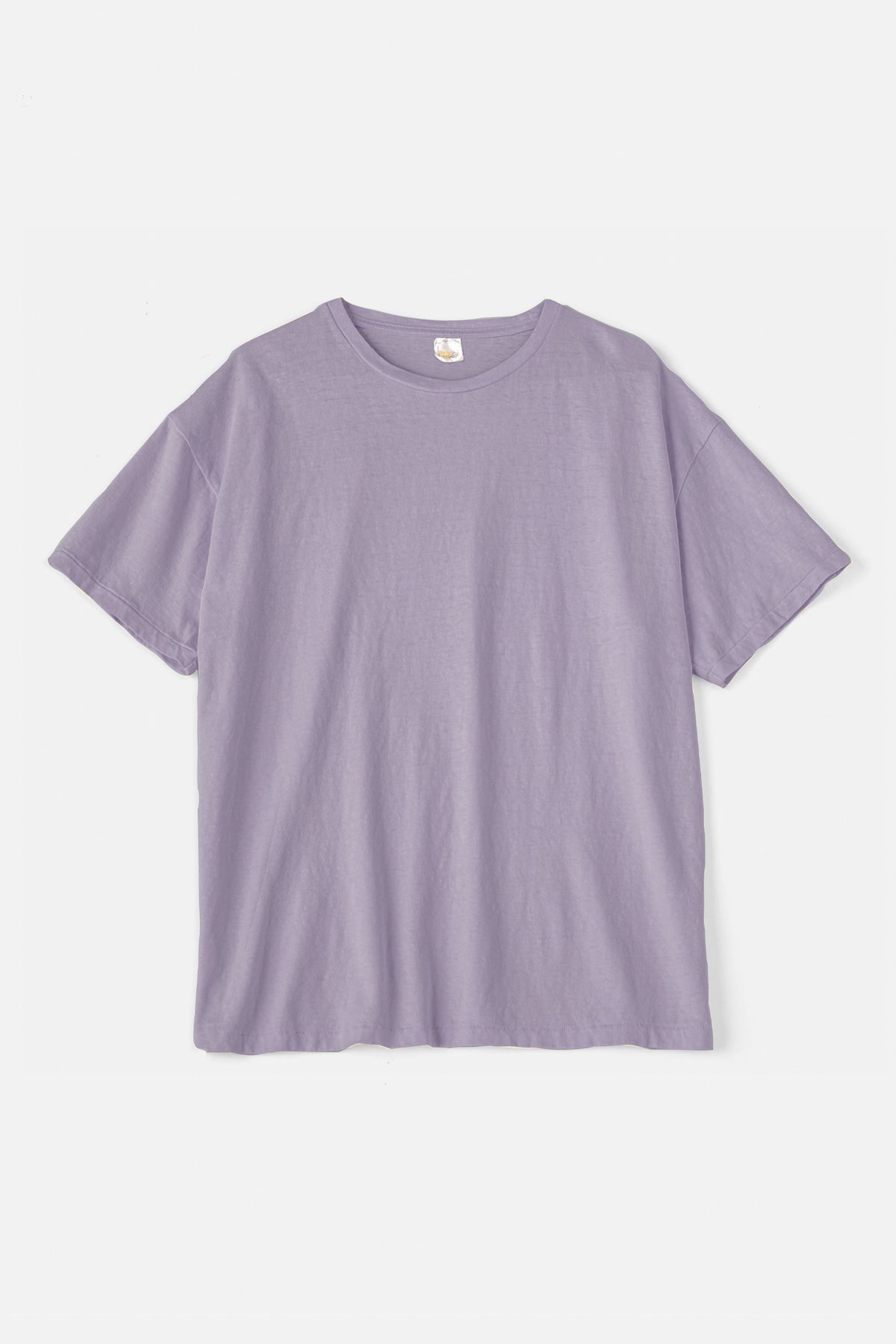 Faded Blank S/S tee inspired by the ’60s and ’70s / Soft Violet