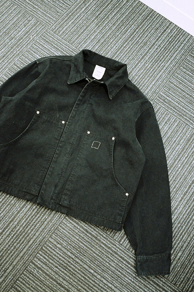 
                  
                    12oz Canvas Duck Traditional Jacket / BLK
                  
                