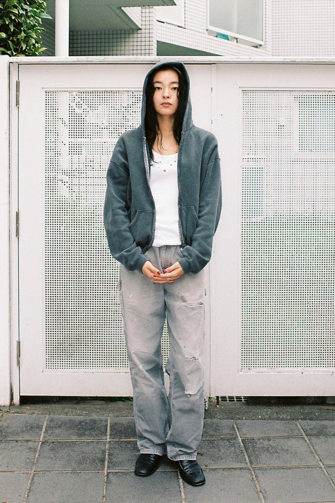 
                  
                    60's Faded Zip hoodie / Chacoal Gray
                  
                