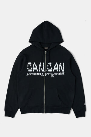 
                  
                    CAN CAN Projects Zip Hoodie Black / Can Can Press x FIFTH
                  
                