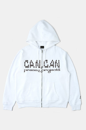 
                  
                    CAN CAN Projects Zip Hoodie White / Can Can Press x FIFTH
                  
                