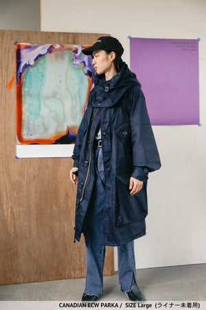 
                  
                    Canadian “ECW Parka” / Peerless x Fifth with Liner Navy
                  
                