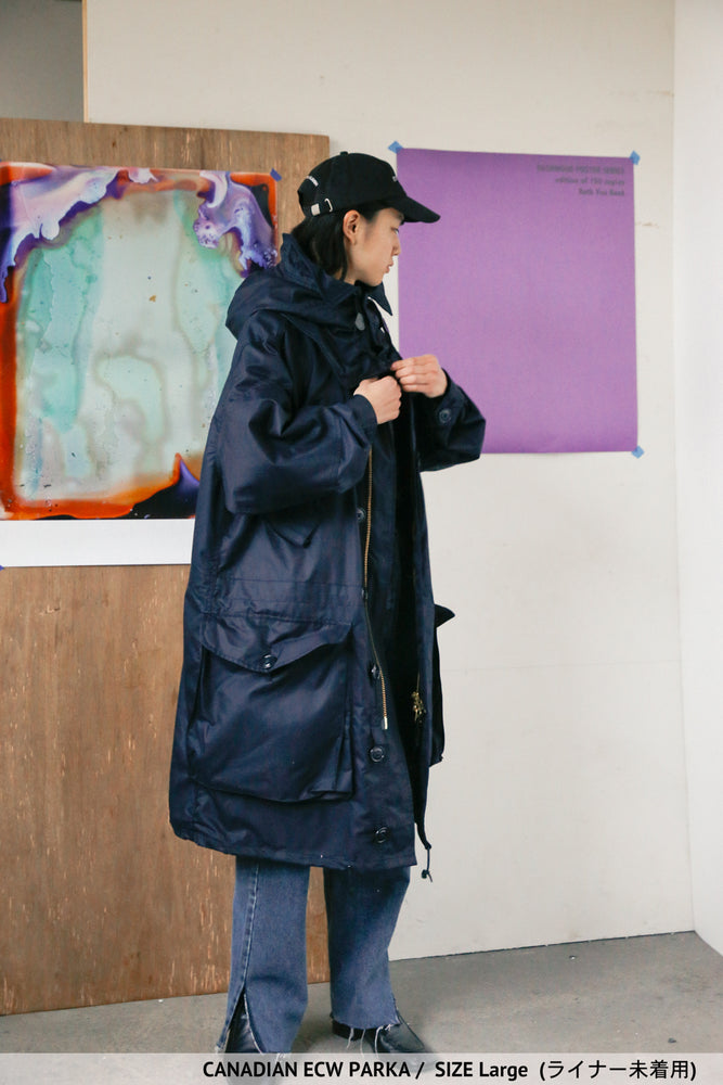 
                  
                    Canadian “ECW Parka” / Peerless x Fifth with Liner Navy
                  
                