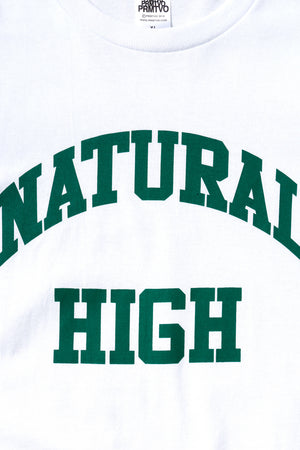 
                  
                    S/S NATURAL HIGH Tee WHT / PRMTVO
                  
                