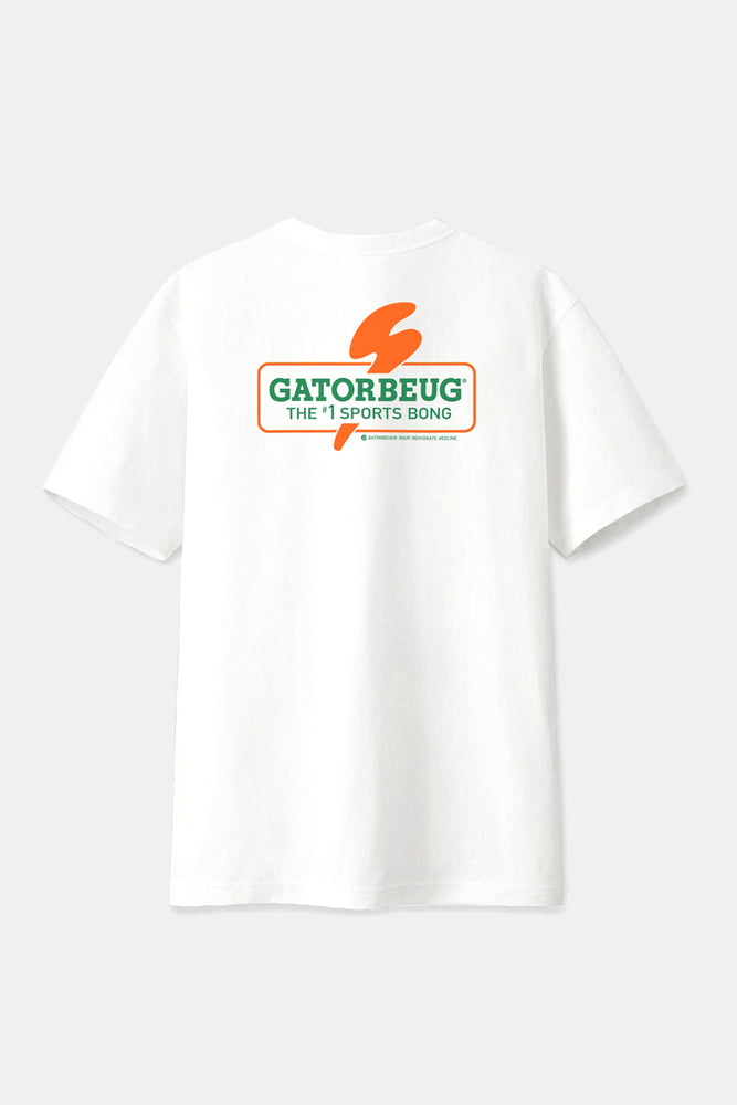 Hybrid Tee - White / Gatorbeug