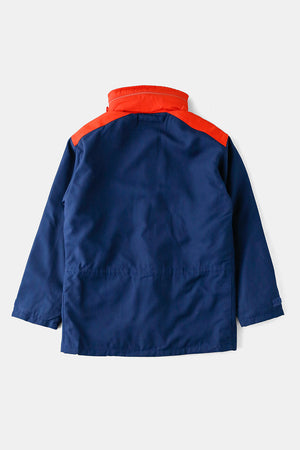 
                  
                    Italian Military Navy x Orange Parka JKT
                  
                