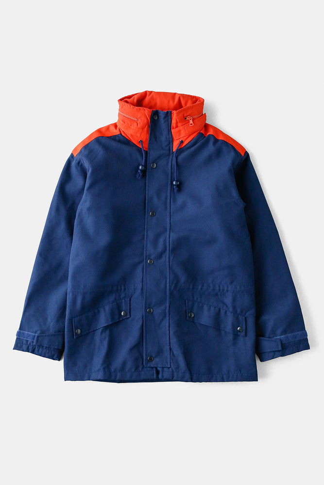 Italian Military Navy x Orange Parka JKT