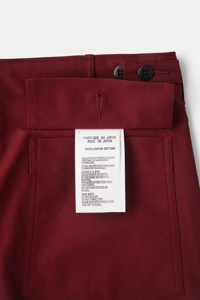 
                  
                    &lt;<sale> &gt; TUKI / baker pants(0152) maroon</sale>
                  
                