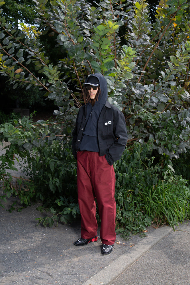 
                  
                    &lt;<sale> &gt; TUKI / baker pants(0152) maroon</sale>
                  
                